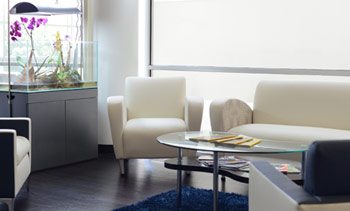 interior of Charlotte, NC office waiting room