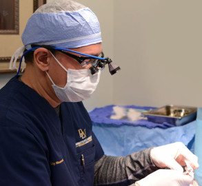 Charlotte Mohs Surgery being performed by Dr. Gilly Munavalli