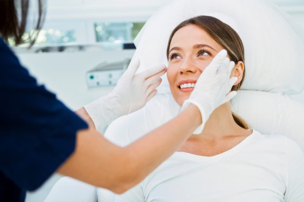 Patient in Clinical Setting - Model Not Actual Patient